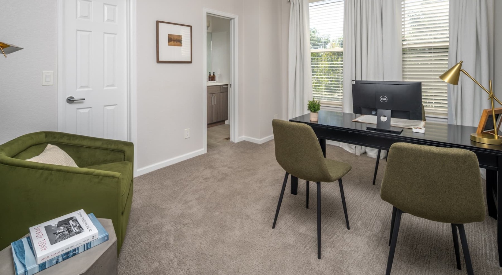 The essence of exceptional living living area that includes ample seating spaces and bright lighting