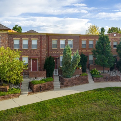 exteriors showing landscaping and accessible sidewalks